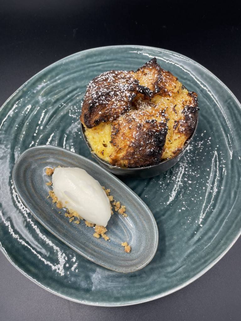 Pain perdu et son sorbet